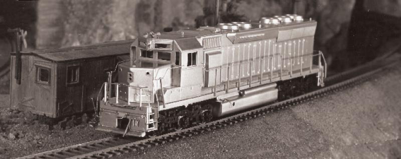 Pacific Fast Mail’s Pioneering SD45 in Brass