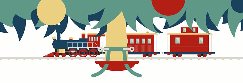 USA Today explores the 100-year-old train tradition at Christmas